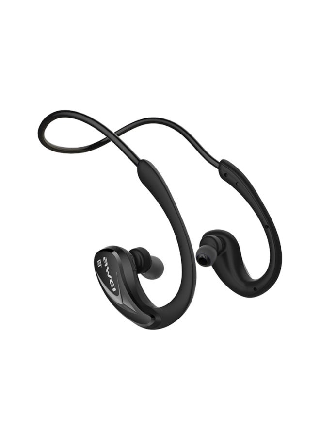 AWEI A880BL Wireless Sport Bluetooth Stereo Earphone with Mic, Support Handfree Call & NFC Function for iPhone, Samsung, HTC, Sony and other Smartphones - Image 3